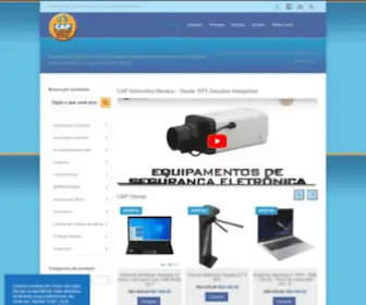 Capmanaus.com.br(CAP Informática e Ar Condicionado Manaus) Screenshot