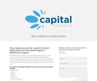 Capmetals.com(Cap Metals) Screenshot