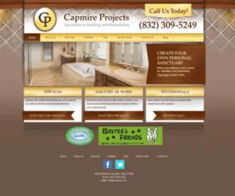 Capmire.com(Specialists in Building and Remodeling) Screenshot