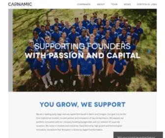 Capnamic.com(Capnamic Ventures) Screenshot