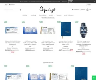 Capodagli.shop(Gioielleria Capodagli dal 1937 Senigallia) Screenshot