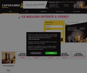 Capodannobologna.com(Capodanno Bologna 2024) Screenshot