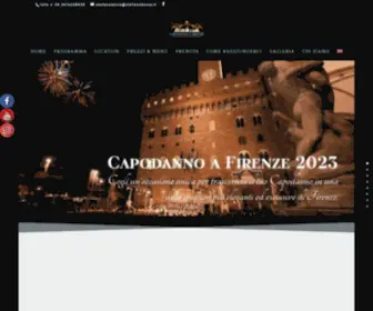 Capodannoinfirenze.com(Capodanno a FirenzeNew Year's eve 2023 in Florence) Screenshot