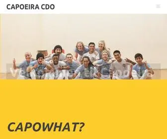 CapoeiraCDo.no(Capoeira CDO) Screenshot