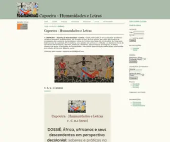 Capoeirahumanidadeseletras.com.br(Humanidades e Letras) Screenshot