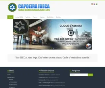 Capoeiraibeca.com(Instituto Brasileiro de Esportes) Screenshot