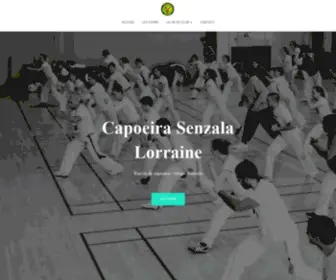 Capoeirasenzalalorraine.com(Capoeira Senzala Lorraine) Screenshot