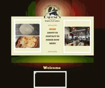 Caponespizzaandpasta.com(Caponespizzaandpasta) Screenshot