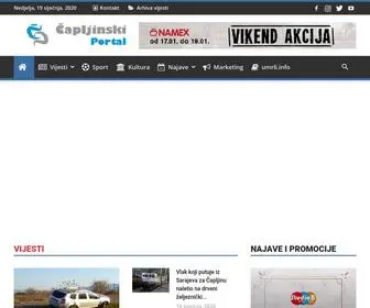 Caportal.net(Čapljinski portal) Screenshot