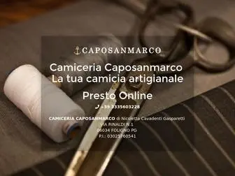 Caposanmarcocamicie.it(Caposanmarco Camicie) Screenshot