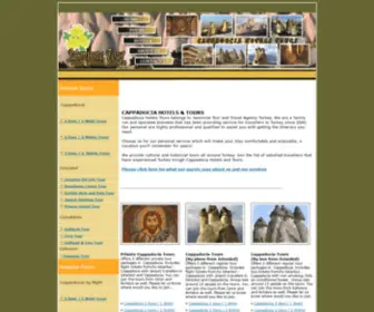 Cappadociahotelstours.com(Cappadocia Tours) Screenshot