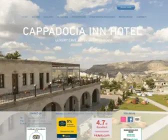 Cappadociainn.com(Cappadocia Inn Hotel) Screenshot