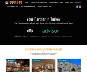 Cappadociatoursandhotels.com(Cappadocia Tours) Screenshot