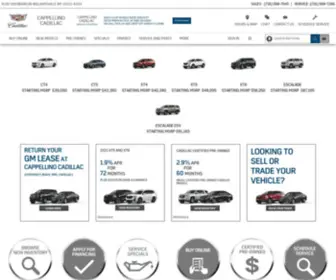 Cappellinocadillac.com(Cappellino Cadillac in WILLIAMSVILLE) Screenshot