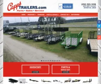 Cappstrailers.com(Cappstrailers) Screenshot