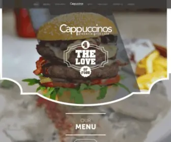 Cappuccinos.co.za(Home) Screenshot