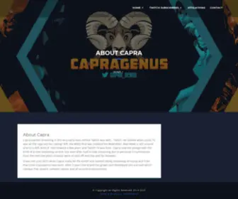 Capragenus.net(Capragenus) Screenshot