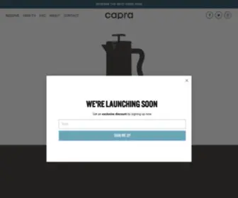 Capramade.com(The Capra Press) Screenshot