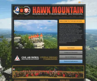 Capranger.org(Hawk Mountain Ranger School) Screenshot