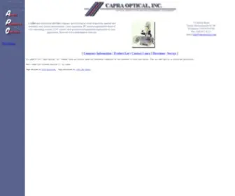 Capraoptical.com(Capra Optical) Screenshot