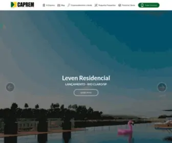 Caprem.com.br(CAPREM Construtora) Screenshot