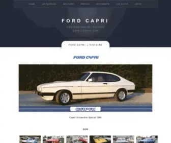 Capri-Legend.com(Ford Capri Legend) Screenshot