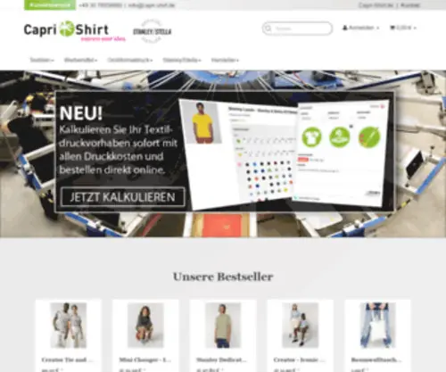 Capri-Shop.de(Capri Shirt) Screenshot