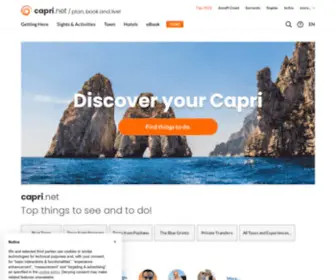 Capri.net(Guide and Information) Screenshot