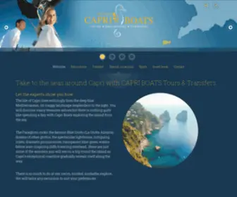 Capriboats.com(CAPRI BOATS) Screenshot