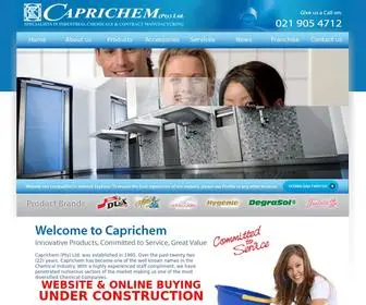 Caprichem.com(Caprichem Committed to Service) Screenshot