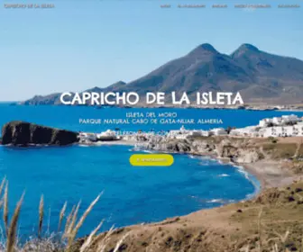 Caprichodelaisleta.com(El Capricho de la Isleta) Screenshot