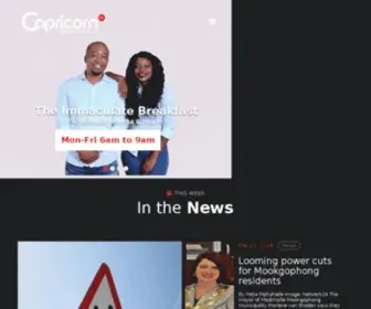 Capricornfm.co.za(Capricorn FMCapricorn FM) Screenshot