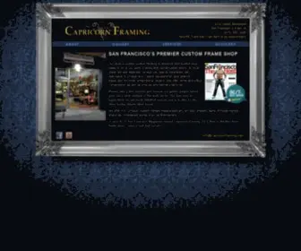 Capricornframing.com(Capricorn Framing) Screenshot