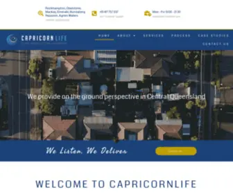 Capricornlife.com.au(Buyers Agent Queensland) Screenshot