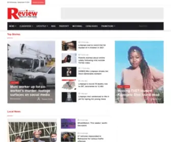 Capricornreview.co.za(Breaking local news in Polokwane) Screenshot