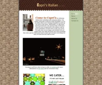 Caprisofgreenwood.com(Capris of Greenwood) Screenshot