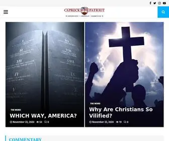 Caprockpatriot.com(Caprock Patriot) Screenshot