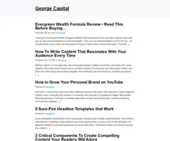 Caps-Blog.org(George Capital) Screenshot