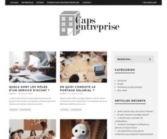 Caps-Entreprise.com(L'actualité des entreprises) Screenshot