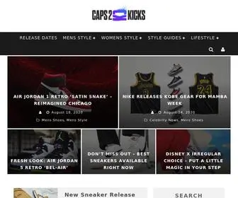 Caps2Kicks.com(Home) Screenshot