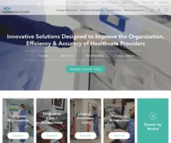 Capsahealthcare.com(Capsa Healthcare) Screenshot