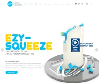 Capsandclosures.com.au(Caps &amp; Closures) Screenshot