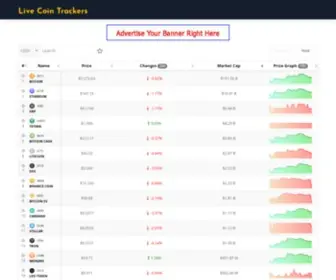 Capscoins.com(Cryptocurrency Market Cap) Screenshot