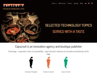 Capscovil.com(Erlesene Technologie geschmackvoll serviert) Screenshot