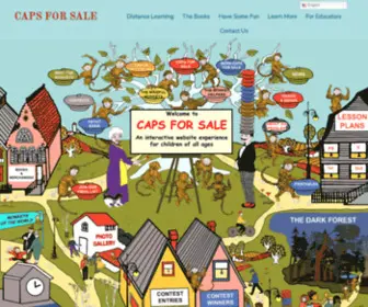 Capsforsale.org(Caps for Sale) Screenshot