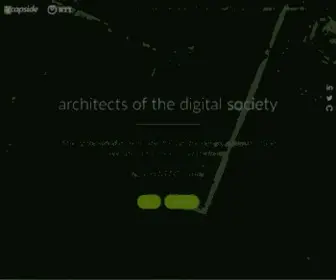 Capside.com(CAPSiDE, architects of the digital society) Screenshot