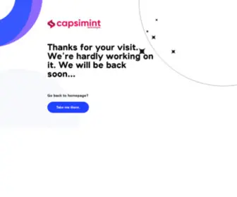 Capsimint.com(Web, Mobile App and Software Development Company) Screenshot