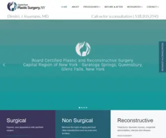 Capsny.com(Plastic Surgery New York Saratoga Springs Queensbury) Screenshot