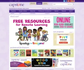 Capstoneclassroom.com(Capstone Classroom) Screenshot