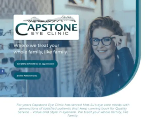 Capstoneeyeclinic.com(Capstone Eye Clinic) Screenshot
